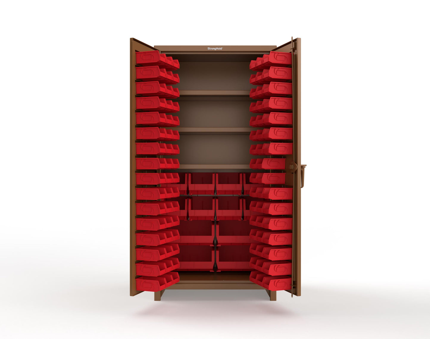 Brown (RAL 8008) / Red (RAL 3001)