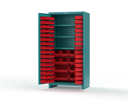 Teal (RAL 5021) / Red (RAL 3001)