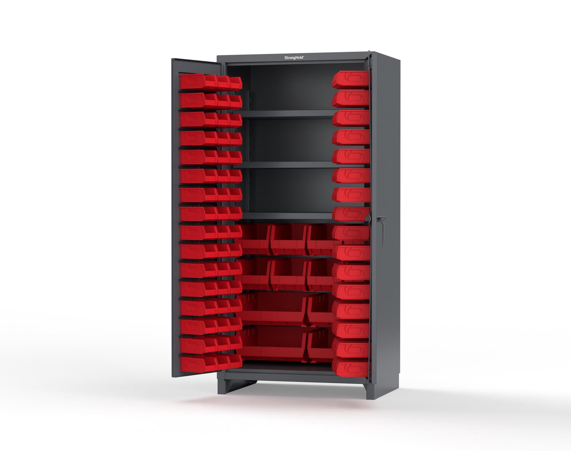 Dark Gray (RAL 7024) / Red (RAL 3001)