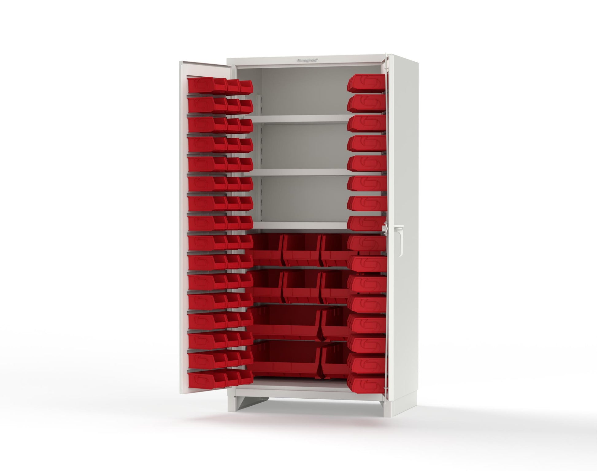 White (RAL 9003) / Red (RAL 3001)