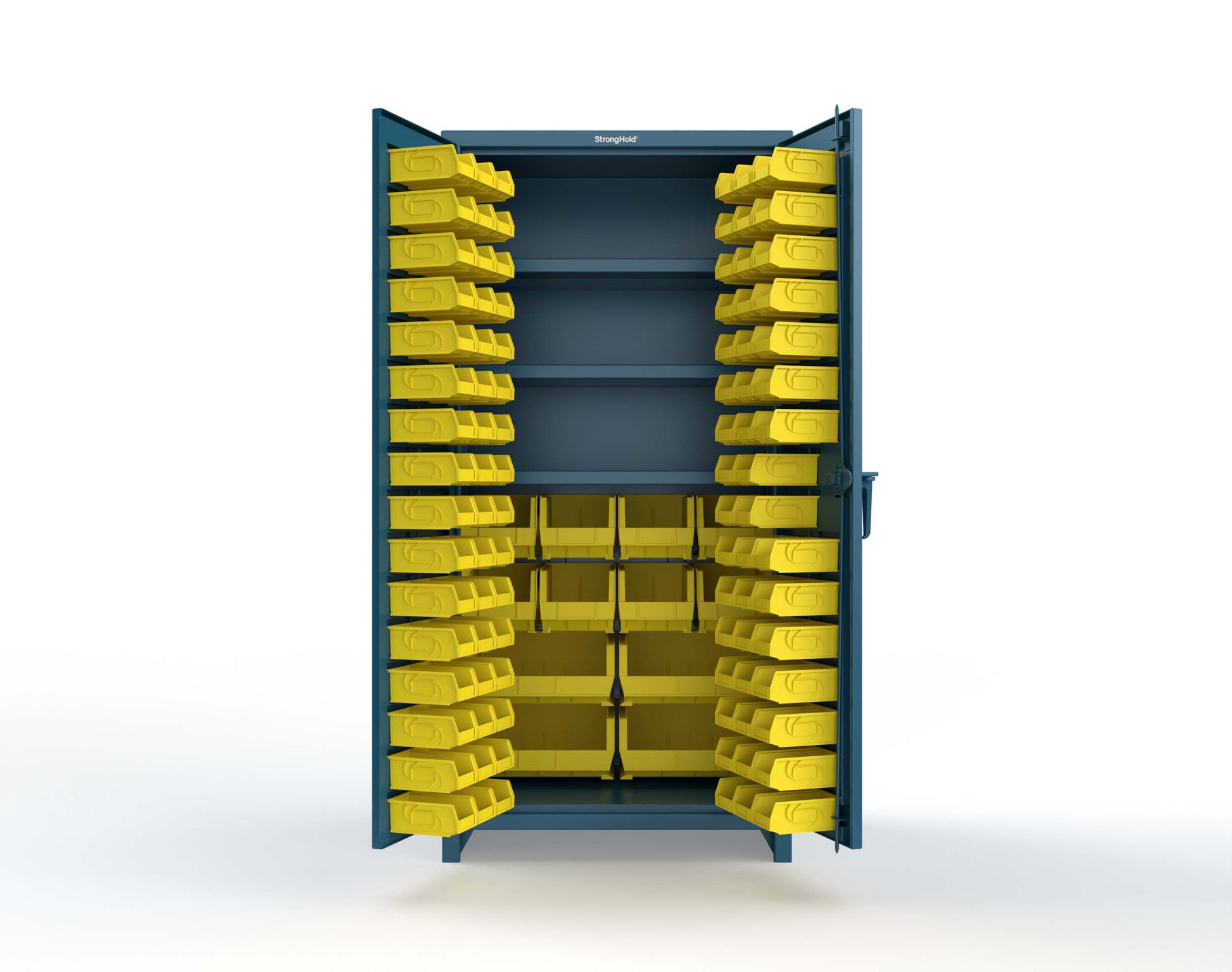 Blue (RAL 5001) / Yellow (RAL 1021)