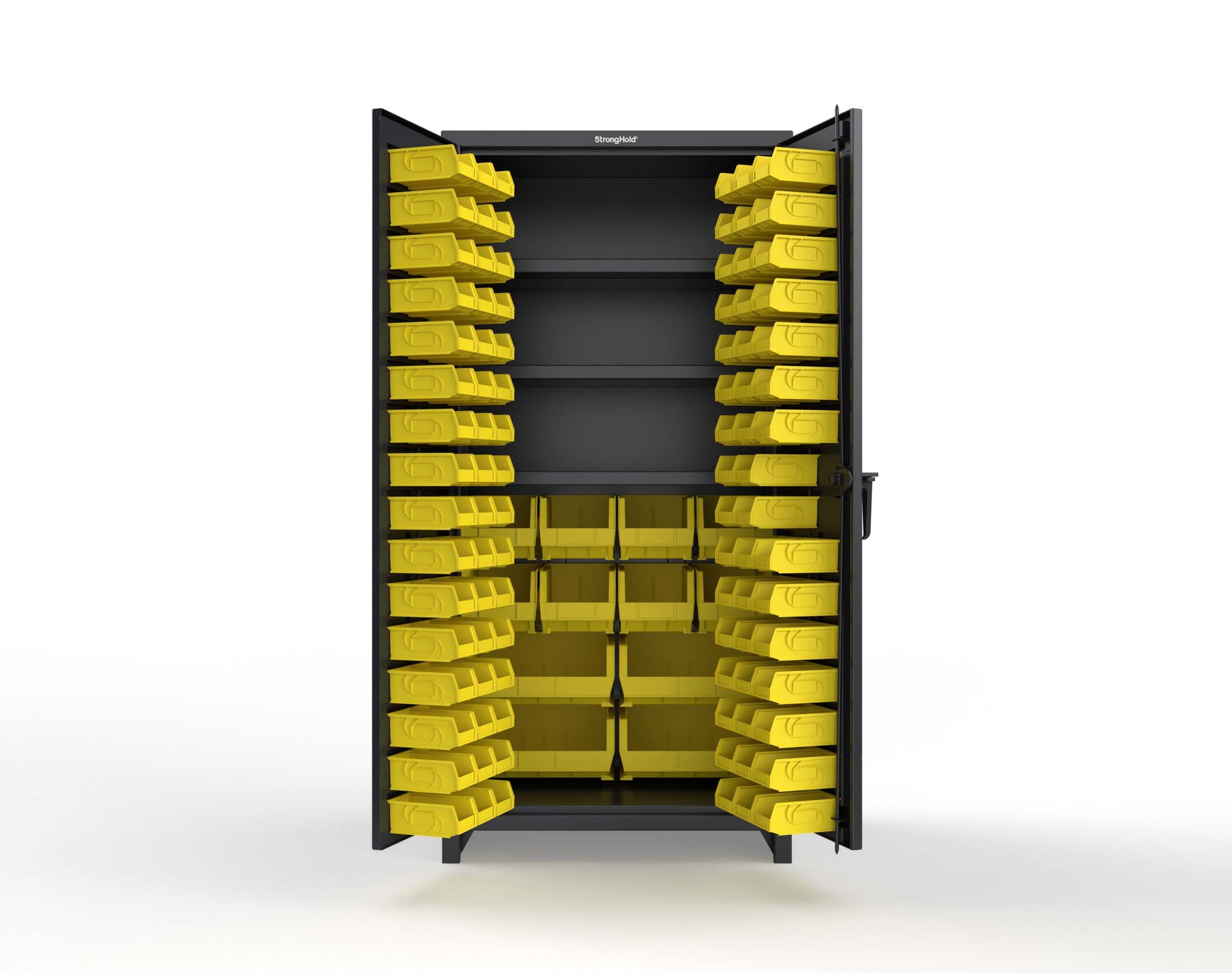 Black (RAL 9005) / Yellow (RAL 1021)