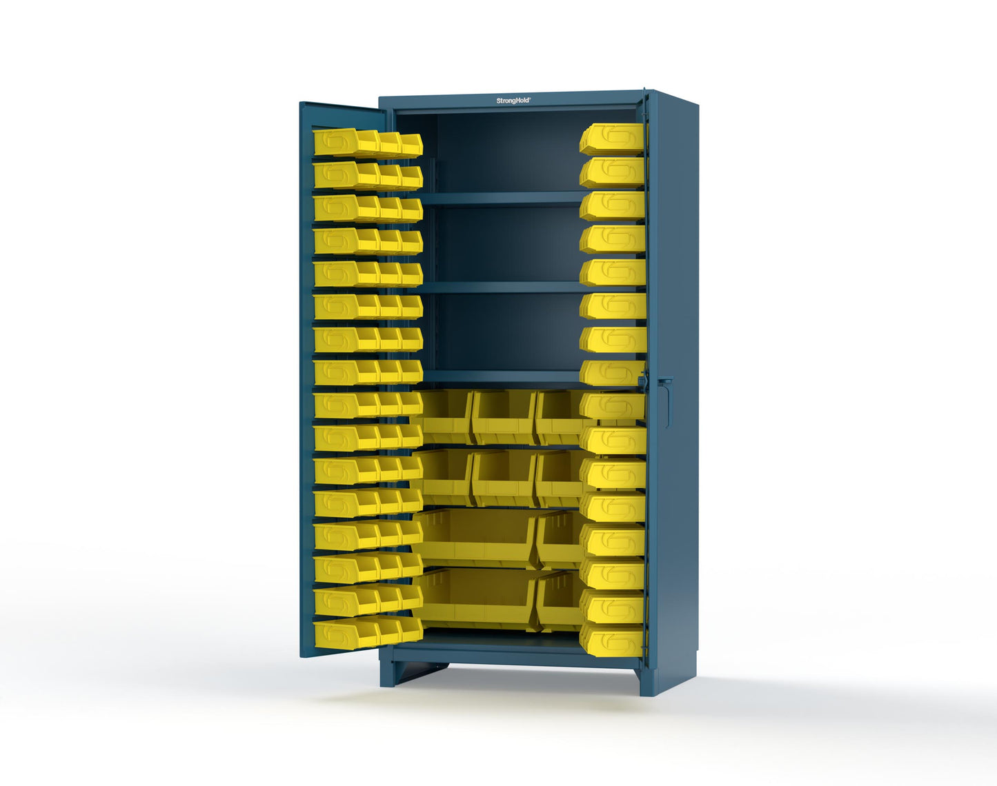 Blue (RAL 5001) / Yellow (RAL 1021)