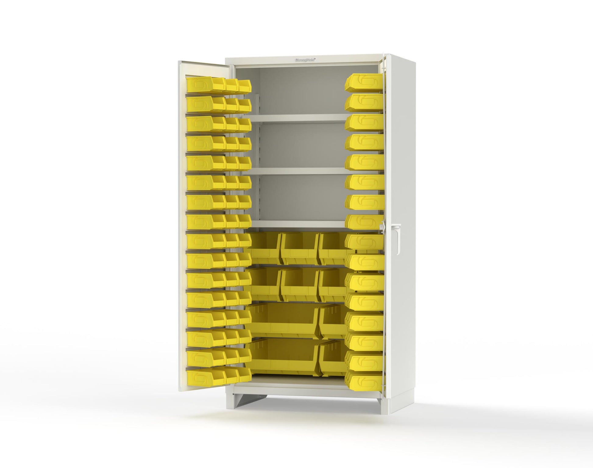 White (RAL 9003) / Yellow (RAL 1021)