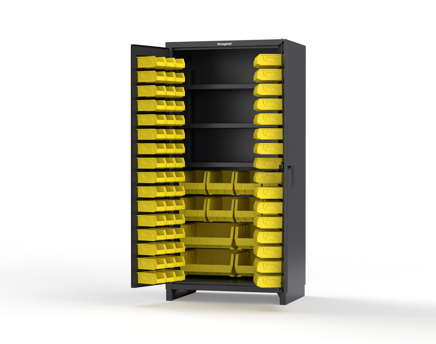 Black (RAL 9005) / Yellow (RAL 1021)