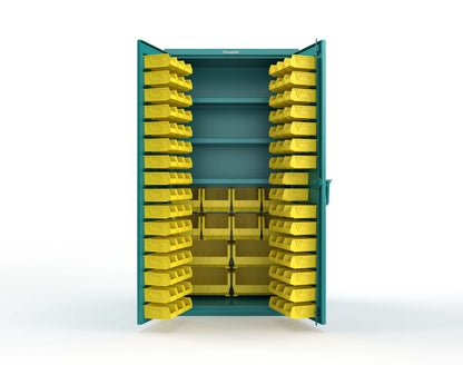 Teal (RAL 5021) / Yellow (RAL 1021)