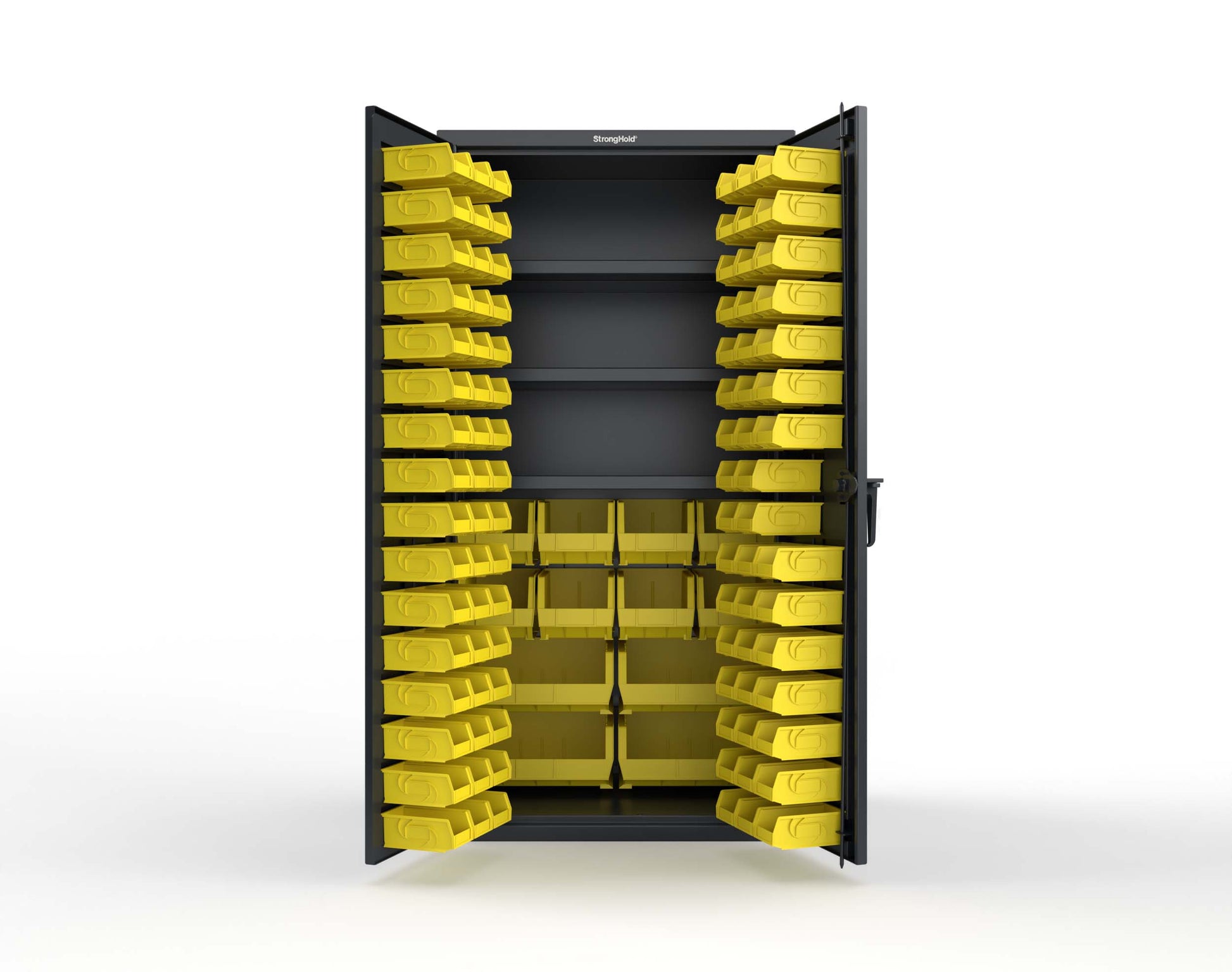 Black (RAL 9005) / Yellow (RAL 1021)