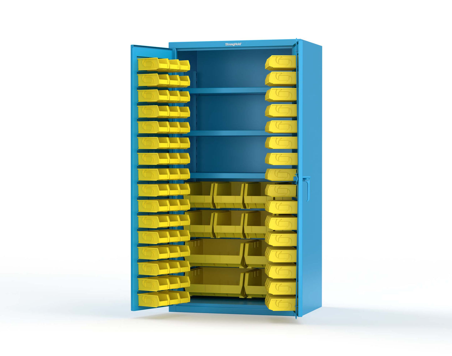 Light Blue (RAL 5012) / Yellow (RAL 1021)