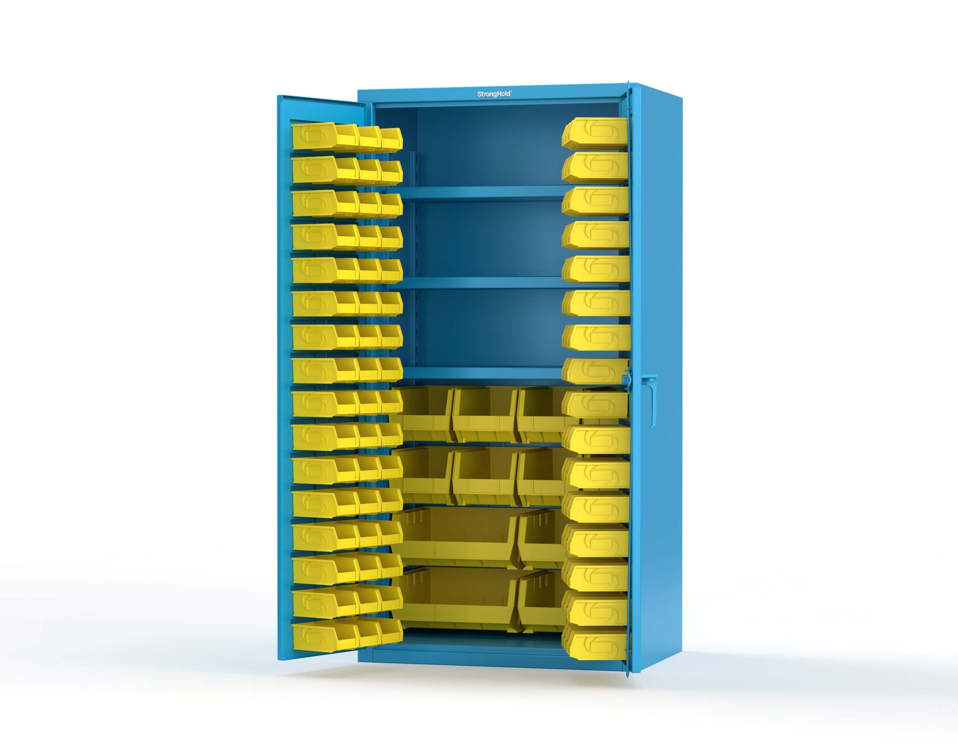 Light Blue (RAL 5012) / Yellow (RAL 1021)