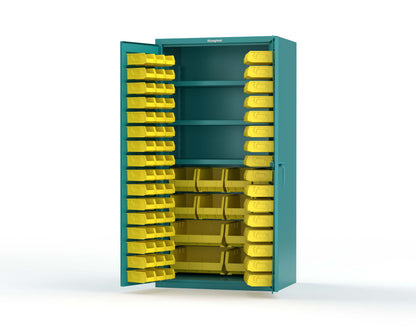 Teal (RAL 5021) / Yellow (RAL 1021)