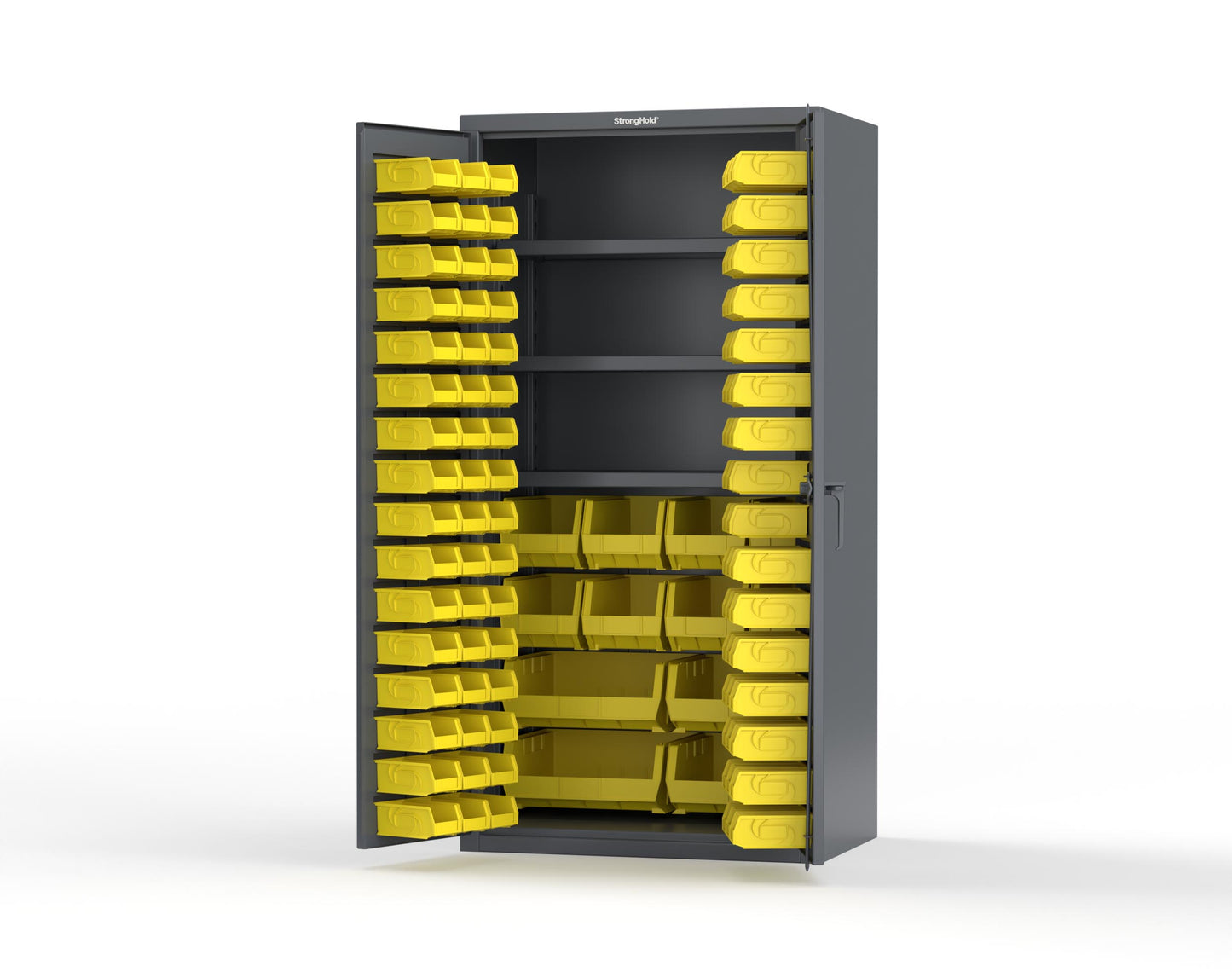 Dark Gray (RAL 7024) / Yellow (RAL 1021)