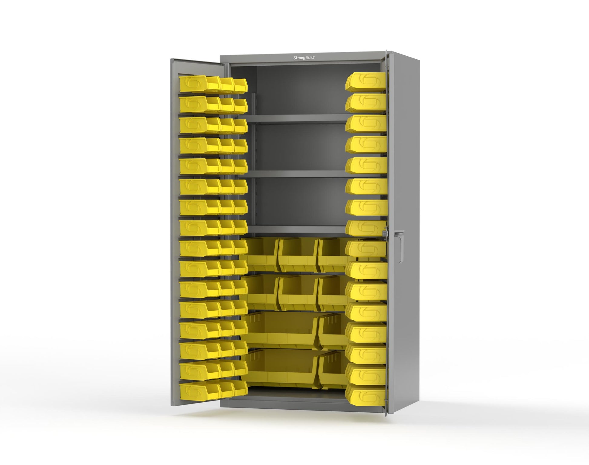 Dusty Gray (RAL 7037) / Yellow (RAL 1021)