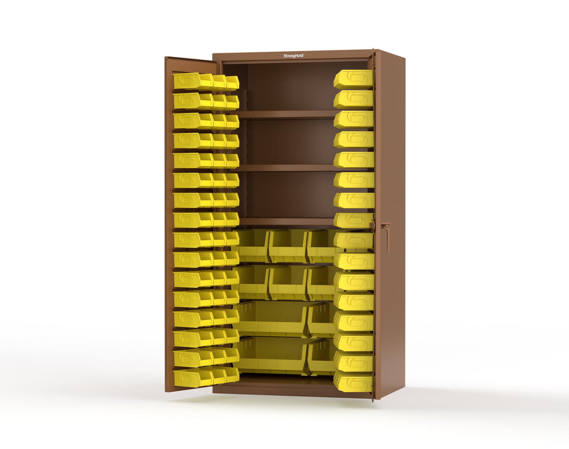 Brown (RAL 8008) / Yellow (RAL 1021)