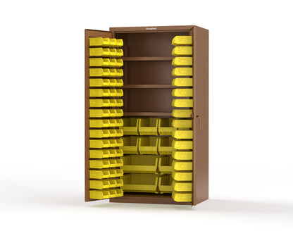 Brown (RAL 8008) / Yellow (RAL 1021)