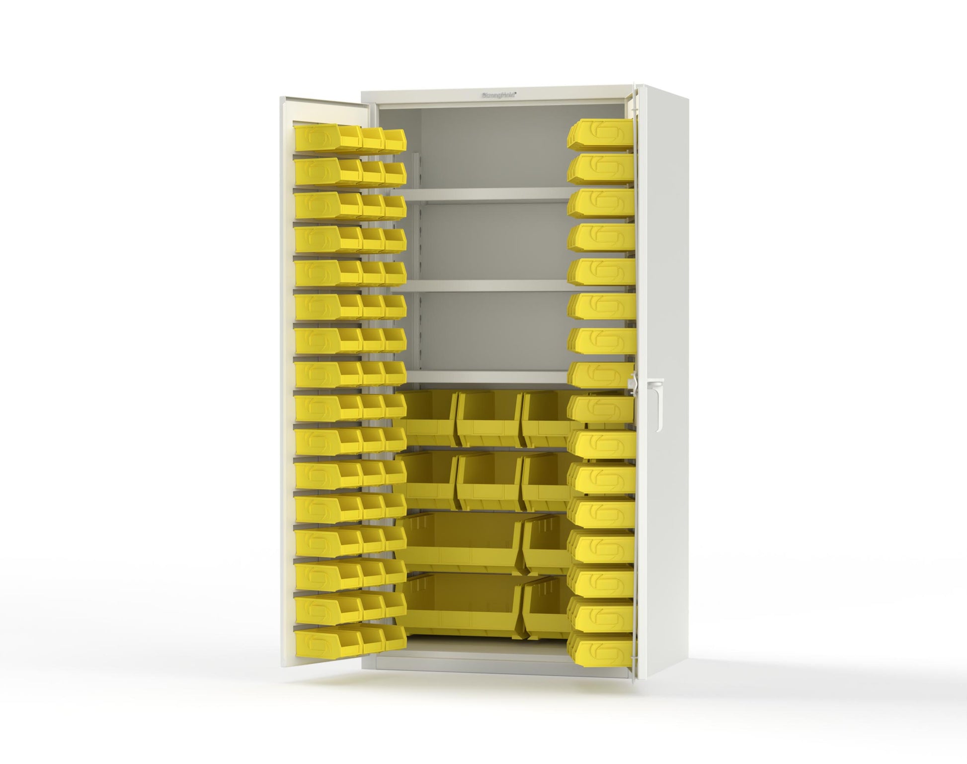 White (RAL 9003) / Yellow (RAL 1021)