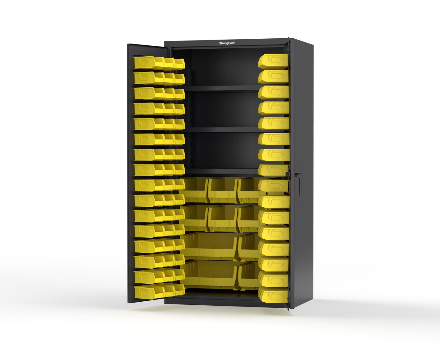 Black (RAL 9005) / Yellow (RAL 1021)