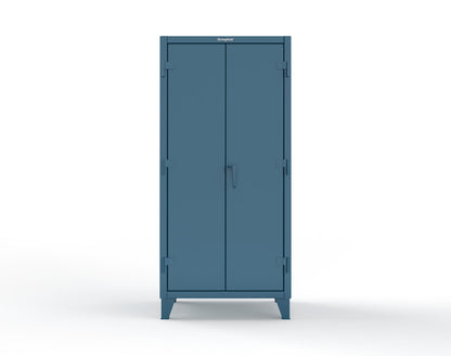 Extreme Duty 12 GA Bin Cabinet with Multiple Sized Bins, 3 Shelves - 36 In. W x 24 In. D x 78 In. H - 36-BBS-243-5001