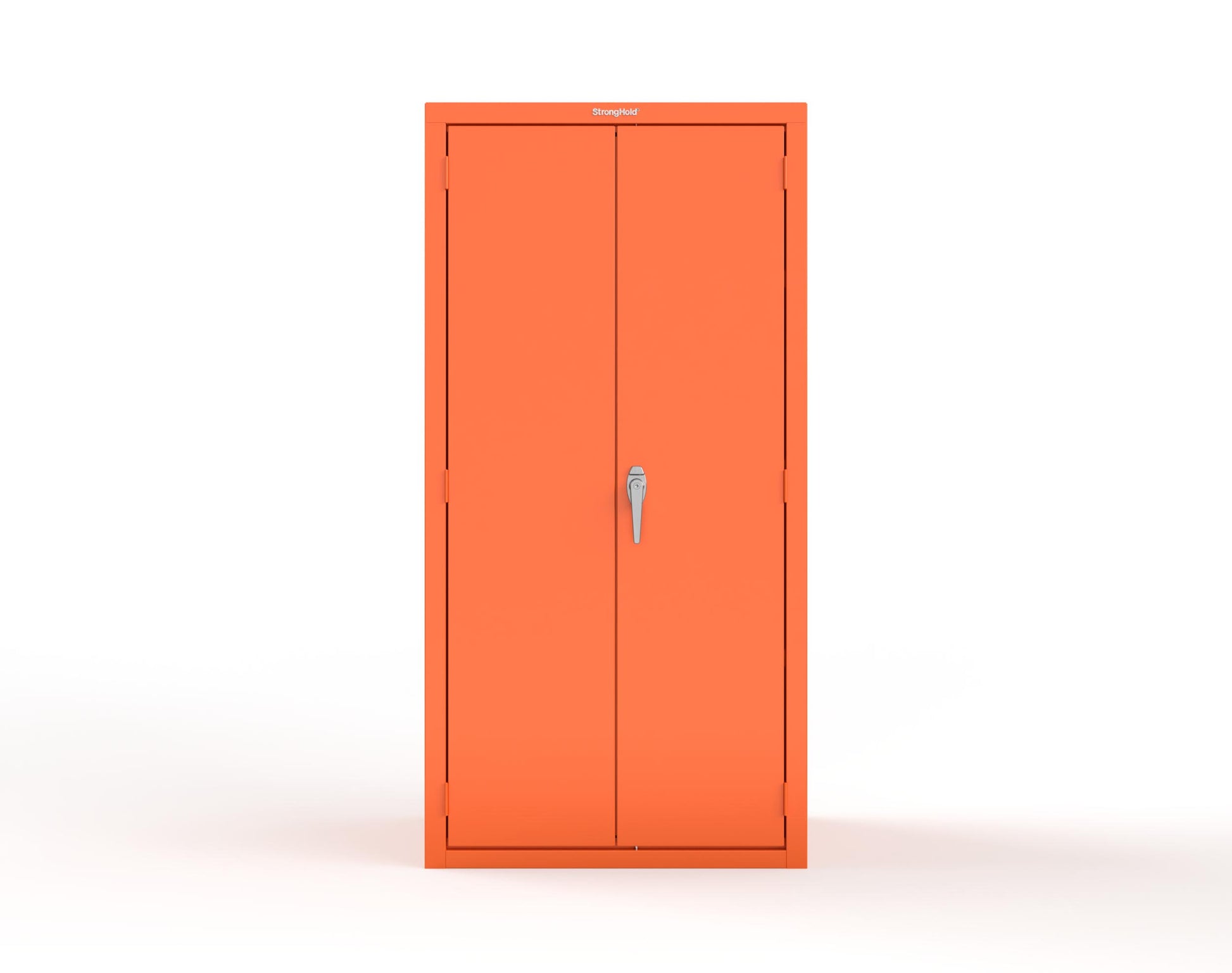 Heavy Duty 18 GA Janitorial Cabinet with 3 half Shelves - 36 in. W x 24 in. D x 72 in. H - 36-BC-243-P-2009