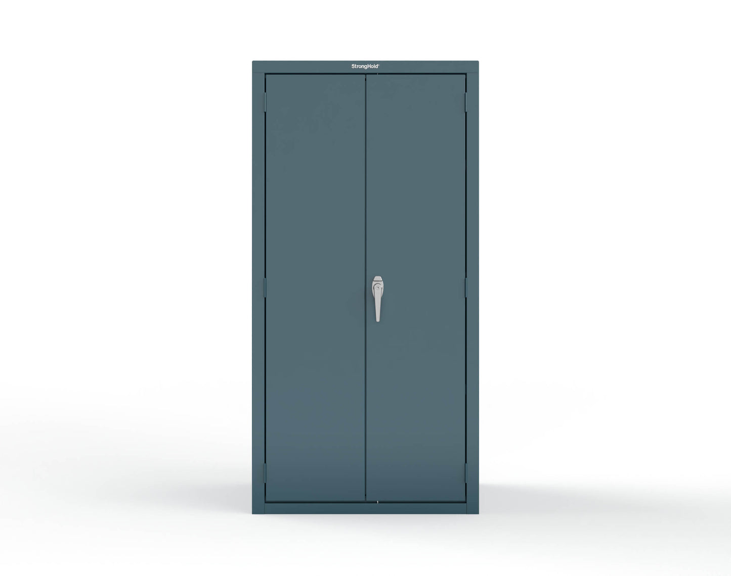 Heavy Duty 18 GA Janitorial Cabinet with 3 half Shelves - 36 in. W x 24 in. D x 72 in. H - 36-BC-243-P-5001