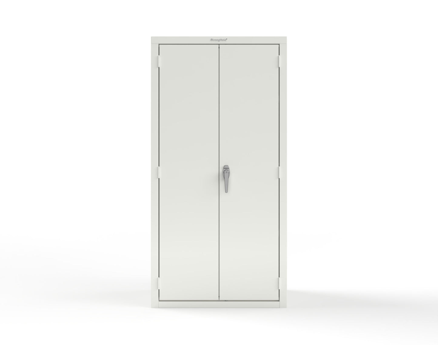 Heavy Duty 18 GA Janitorial Cabinet with 3 half Shelves - 36 in. W x 24 in. D x 72 in. H - 36-BC-243-P-9003