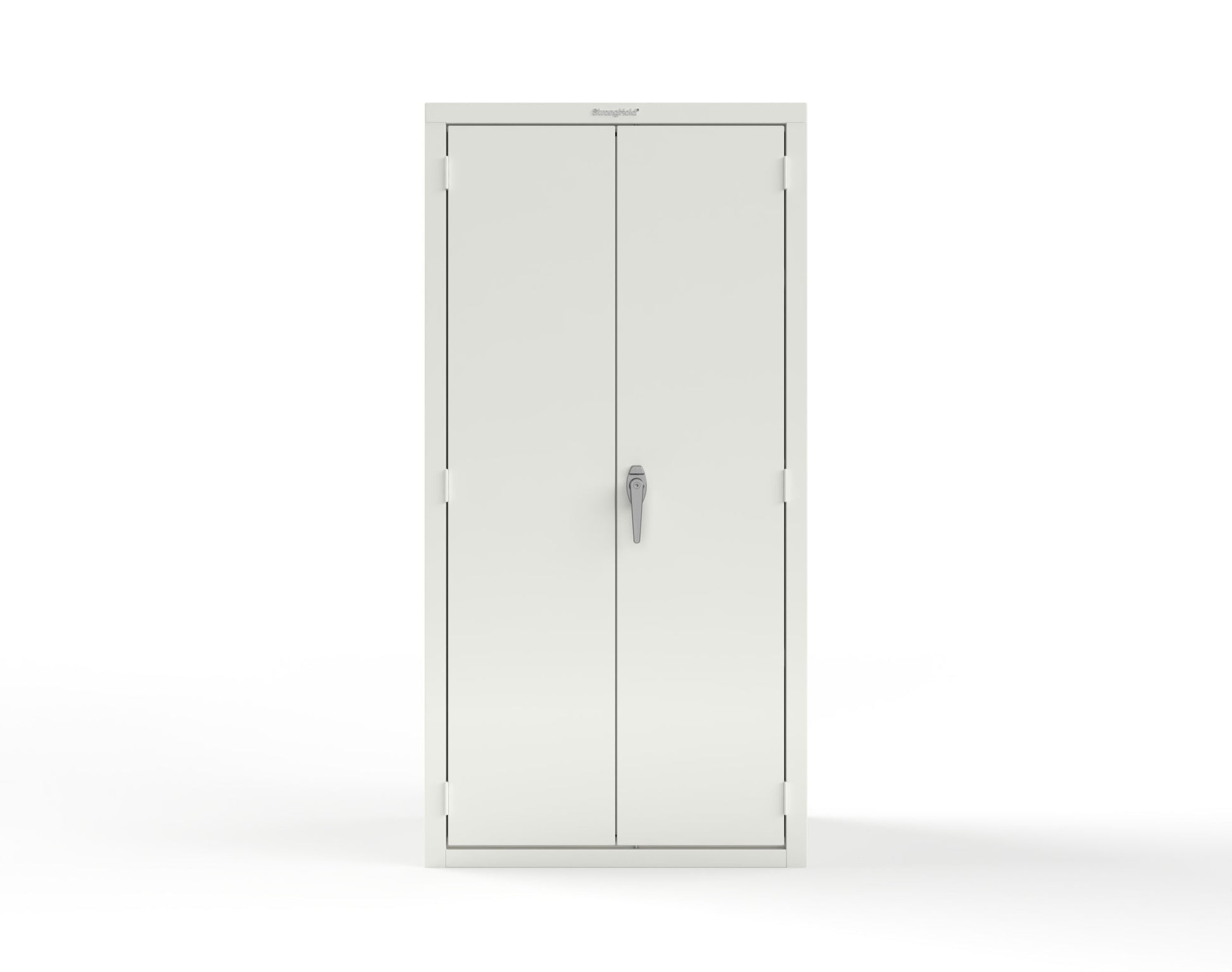 Heavy Duty 18 GA Janitorial Cabinet with 3 half Shelves - 36 in. W x 24 in. D x 72 in. H - 36-BC-243-P-9003