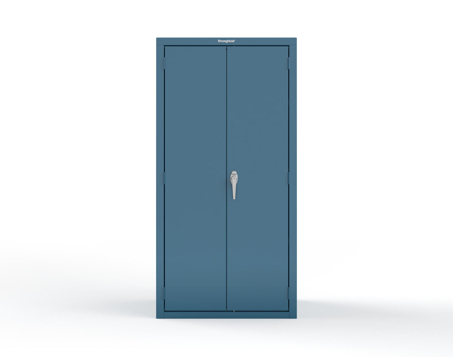 Heavy Duty 18 GA Janitorial Cabinet with 3 half Shelves - 36 in. W x 24 in. D x 72 in. H - 36-BC-243-P-5001