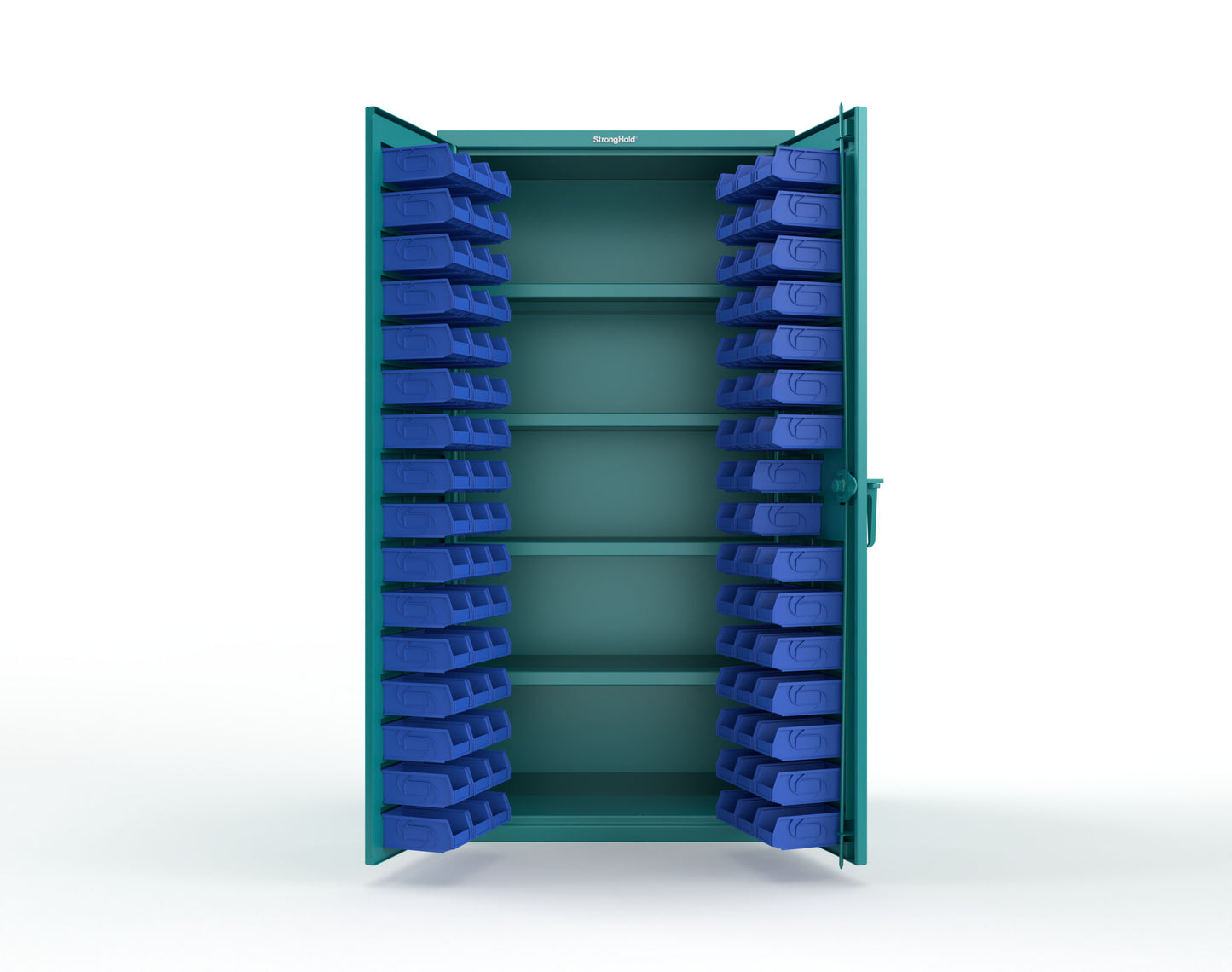 Teal (RAL 5021) / Blue (RAL 5001)