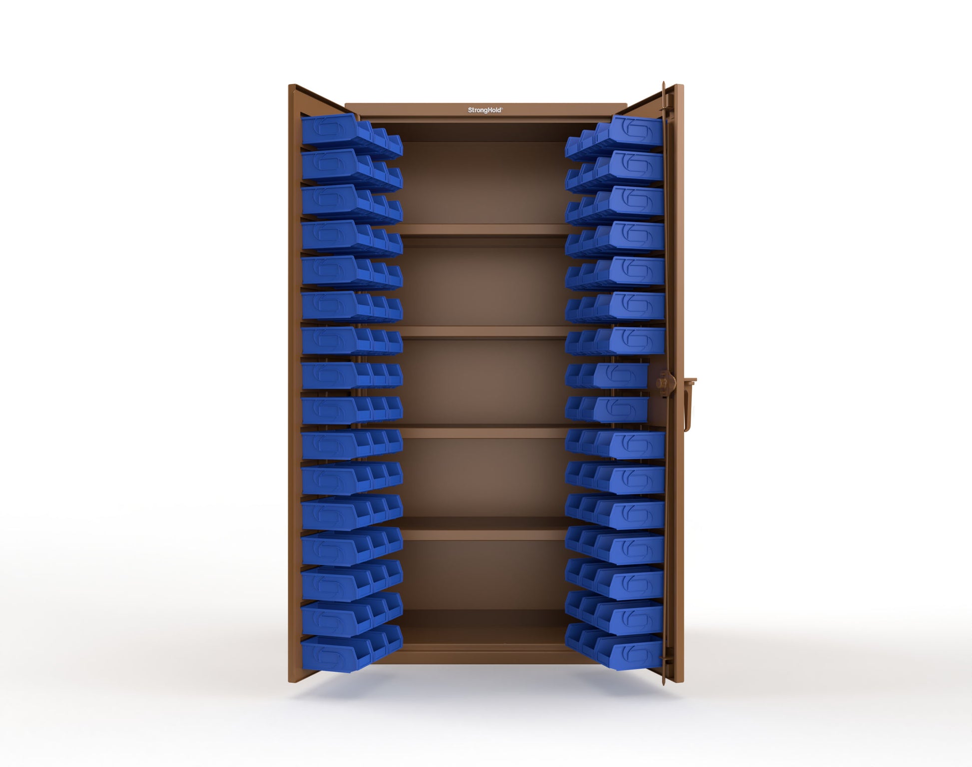 Brown (RAL 8008) / Blue (RAL 5001)