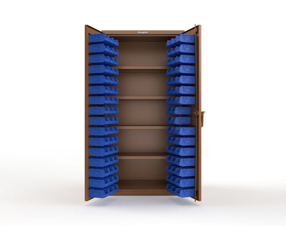 Brown (RAL 8008) / Blue (RAL 5001)