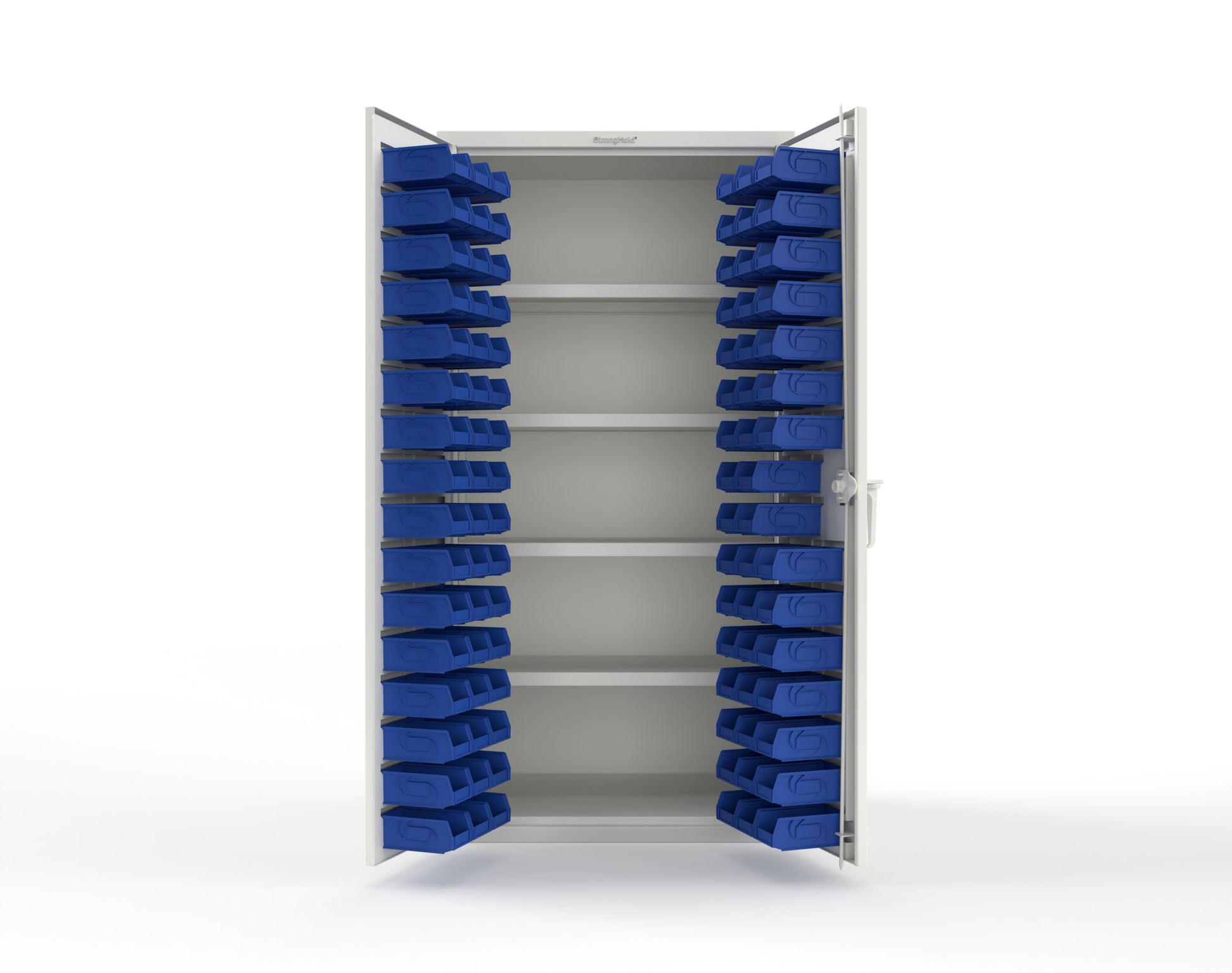 White (RAL 9003) / Blue (RAL 5001)