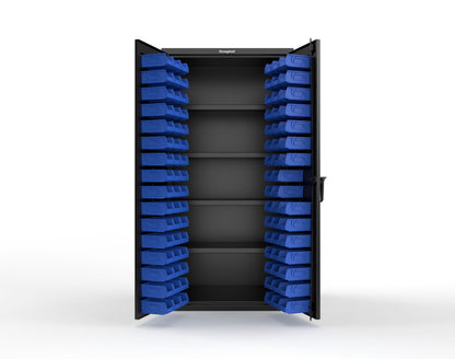 Black (RAL 9005) / Blue (RAL 5001)