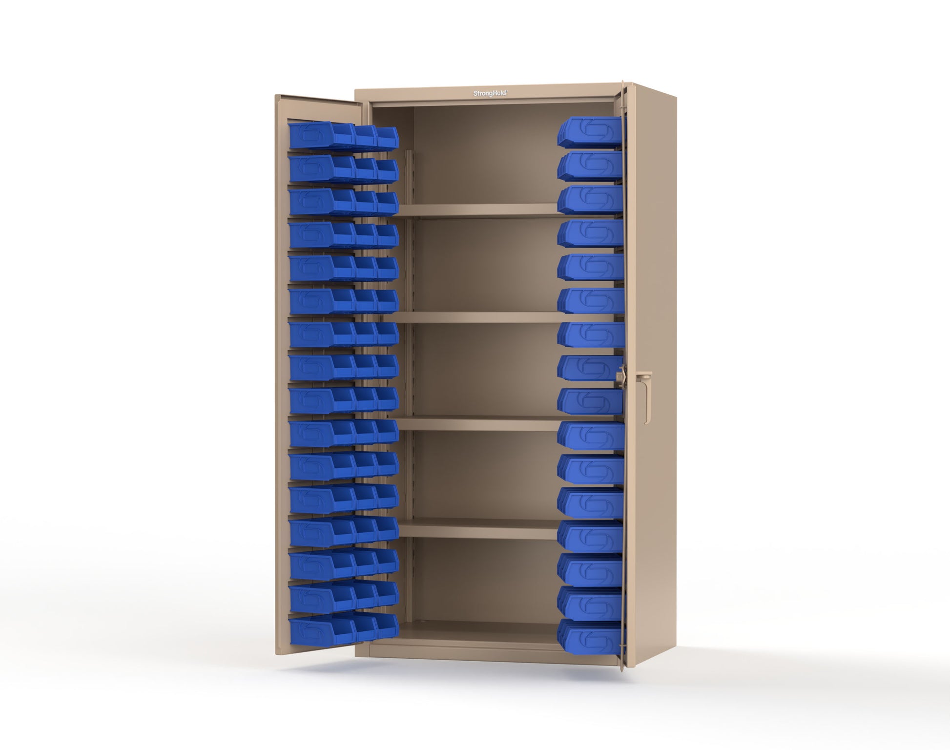 Beige (RAL 1019) / Blue (RAL 5001)