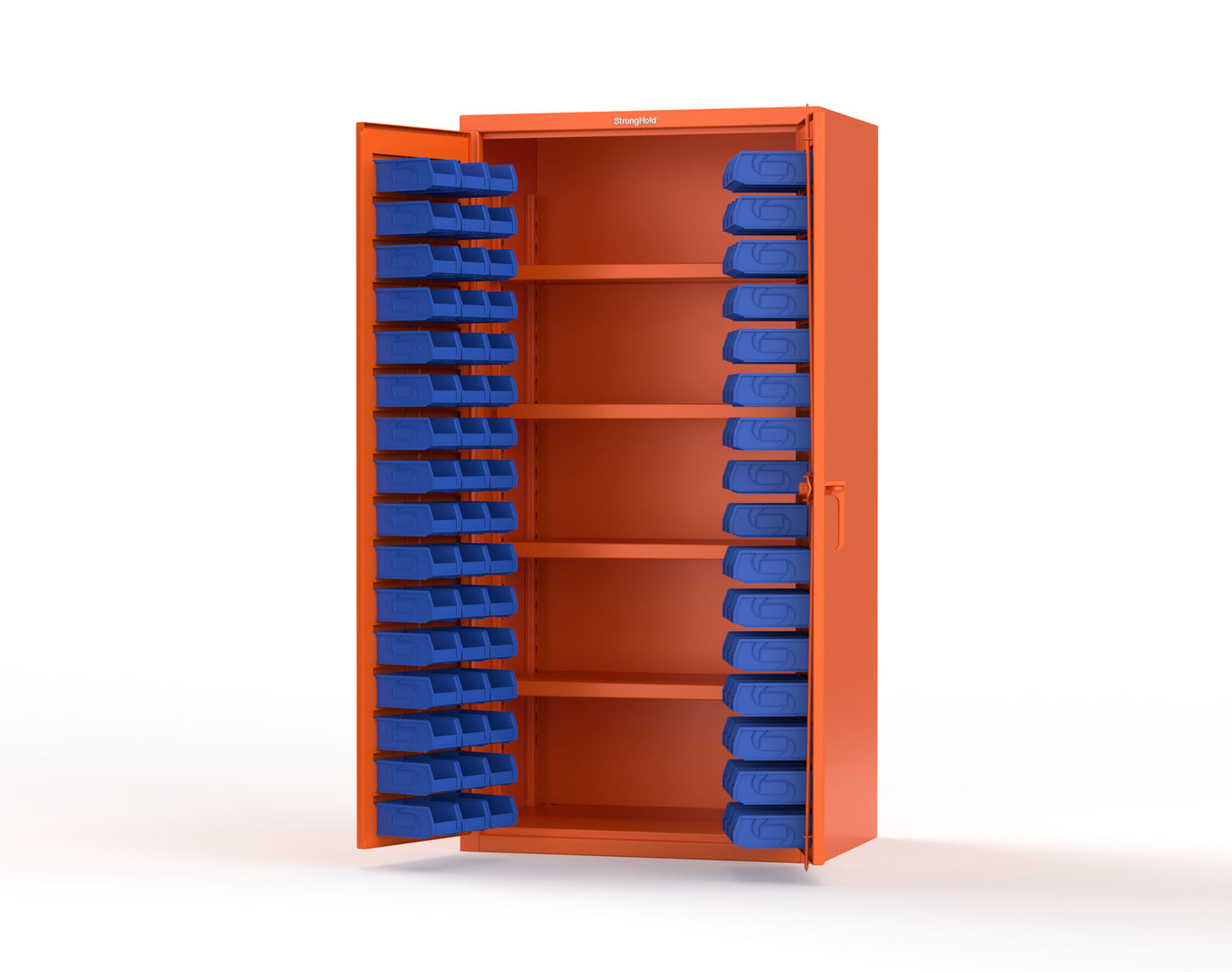 Orange (RAL 2009) / Blue (RAL 5001)