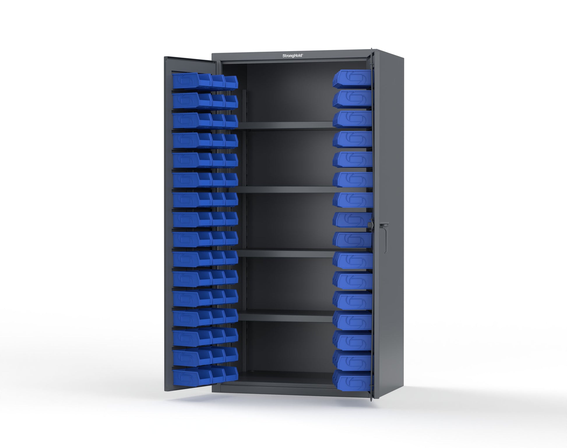 Dark Gray (RAL 7024) / Blue (RAL 5001)