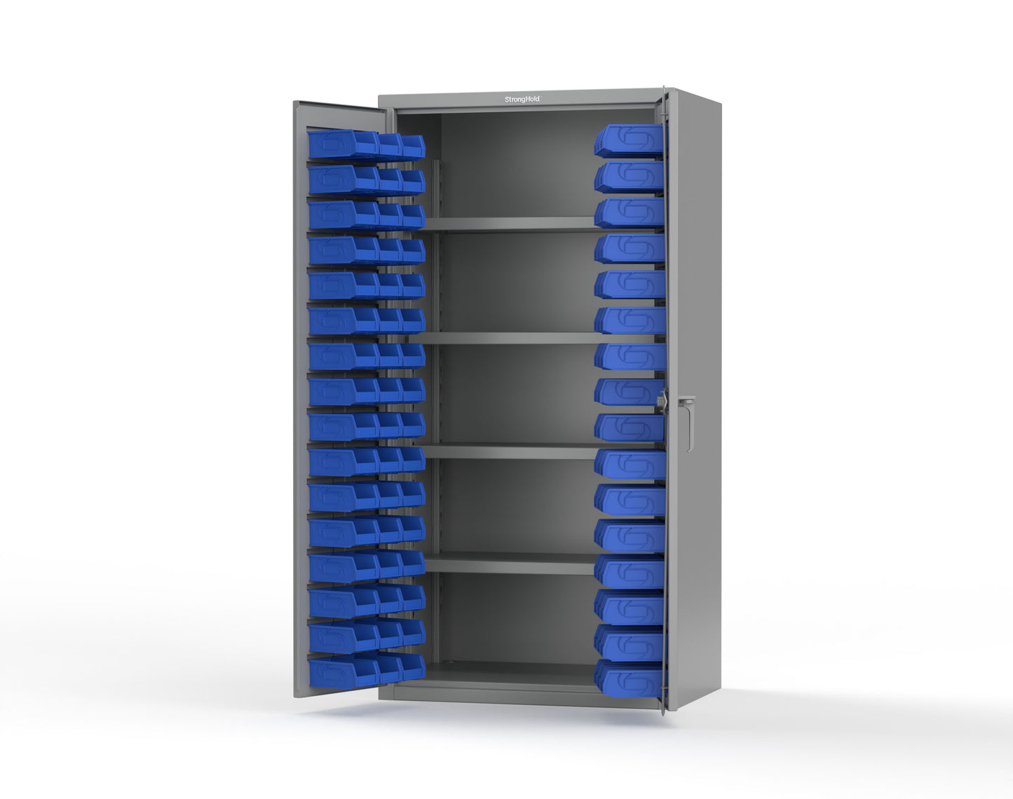 Dusty Gray (RAL 7037) / Blue (RAL 5001)