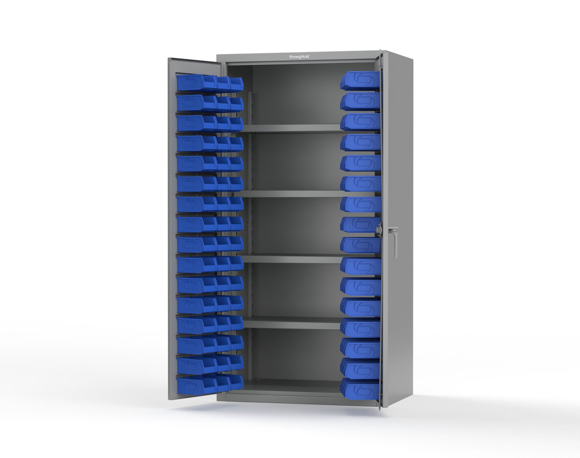 Dusty Gray (RAL 7037) / Blue (RAL 5001)