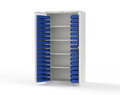 White (RAL 9003) / Blue (RAL 5001)