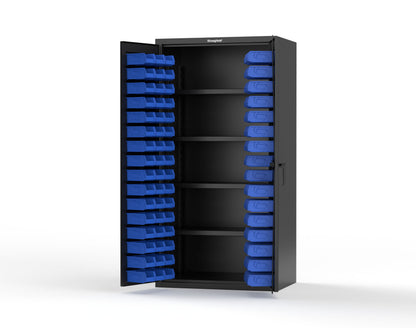 Black (RAL 9005) / Blue (RAL 5001)