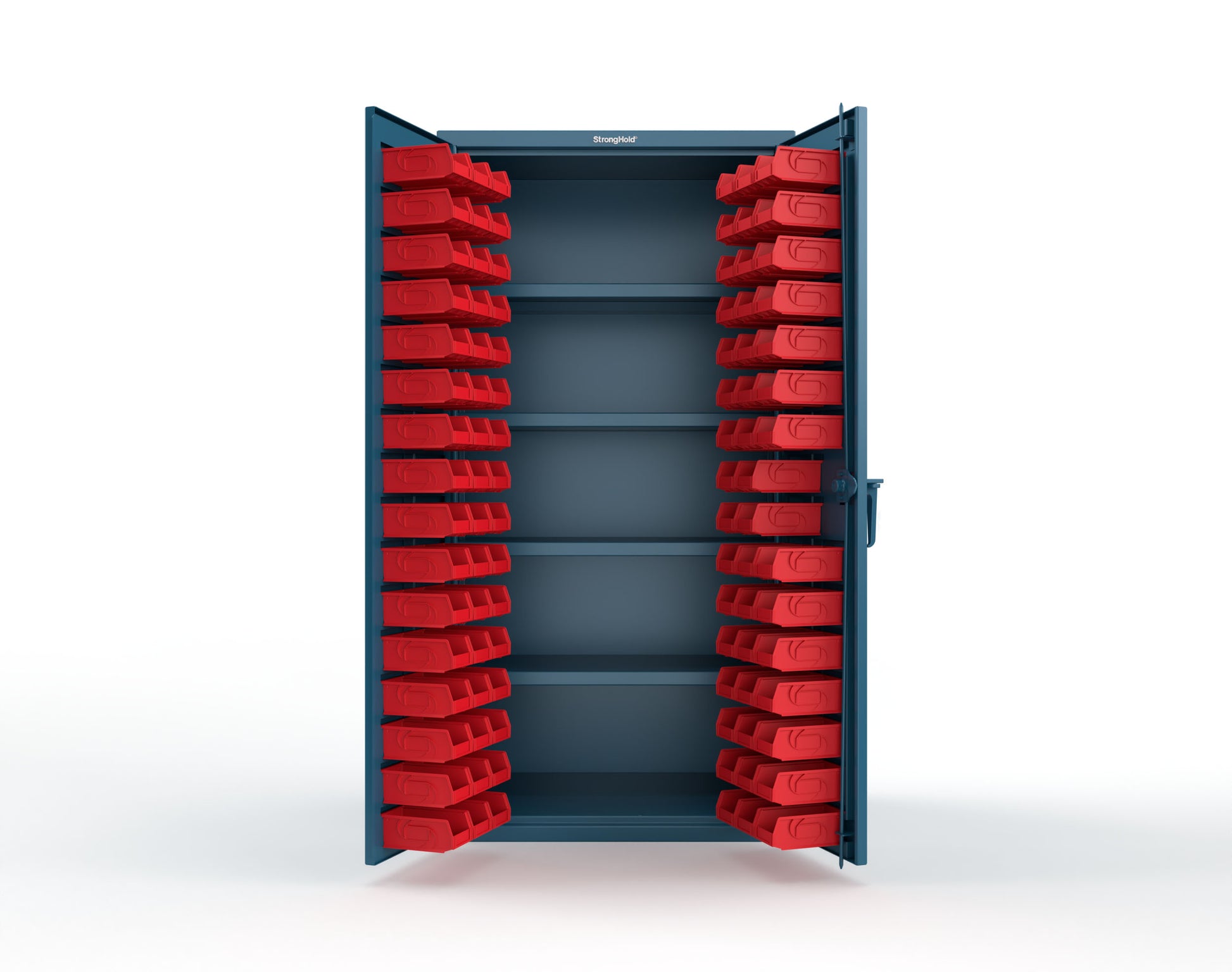 Blue (RAL 5001) / Red (RAL 3001)