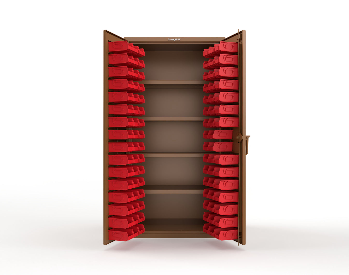 Brown (RAL 8008) / Red (RAL 3001)