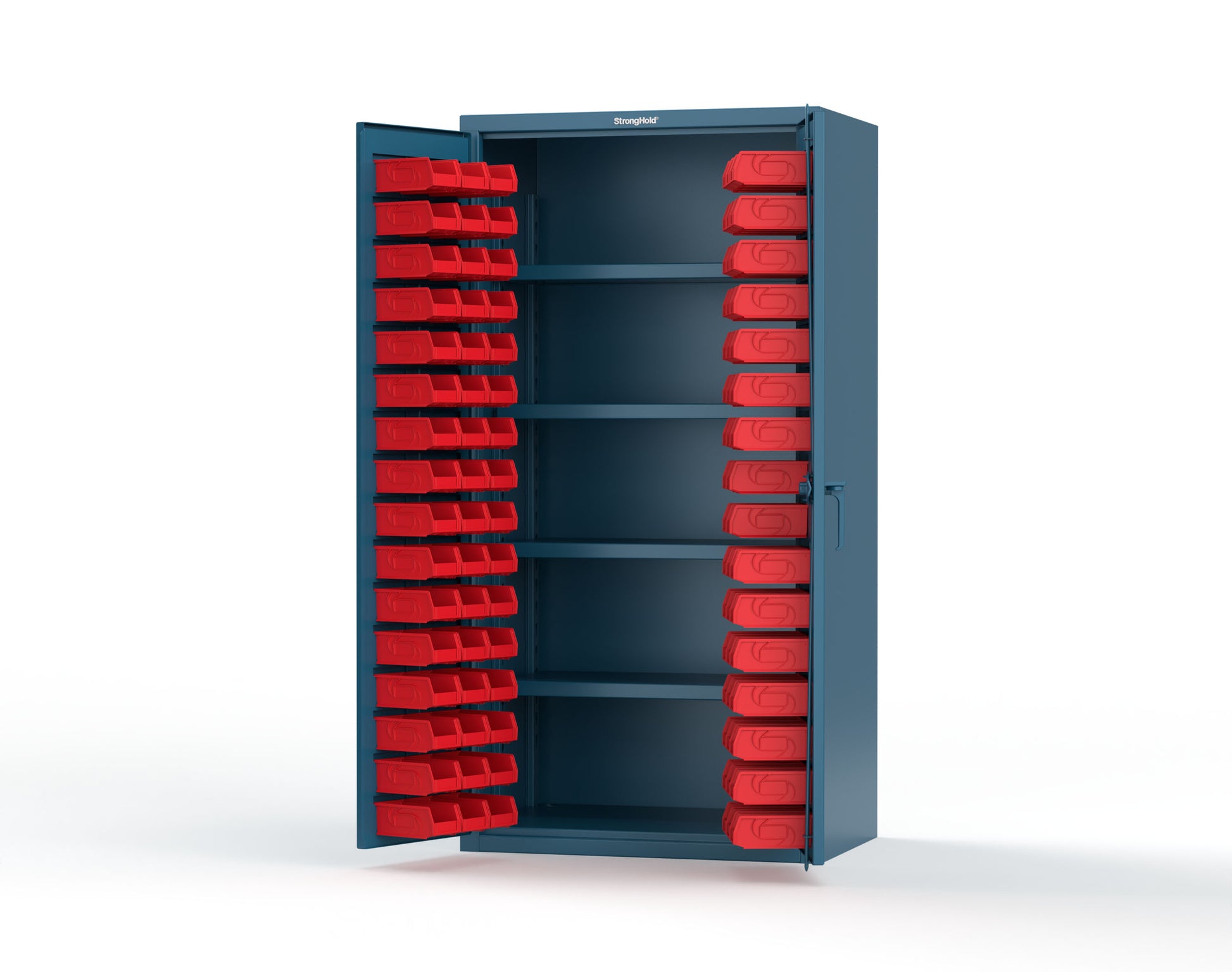 Blue (RAL 5001) / Red (RAL 3001)