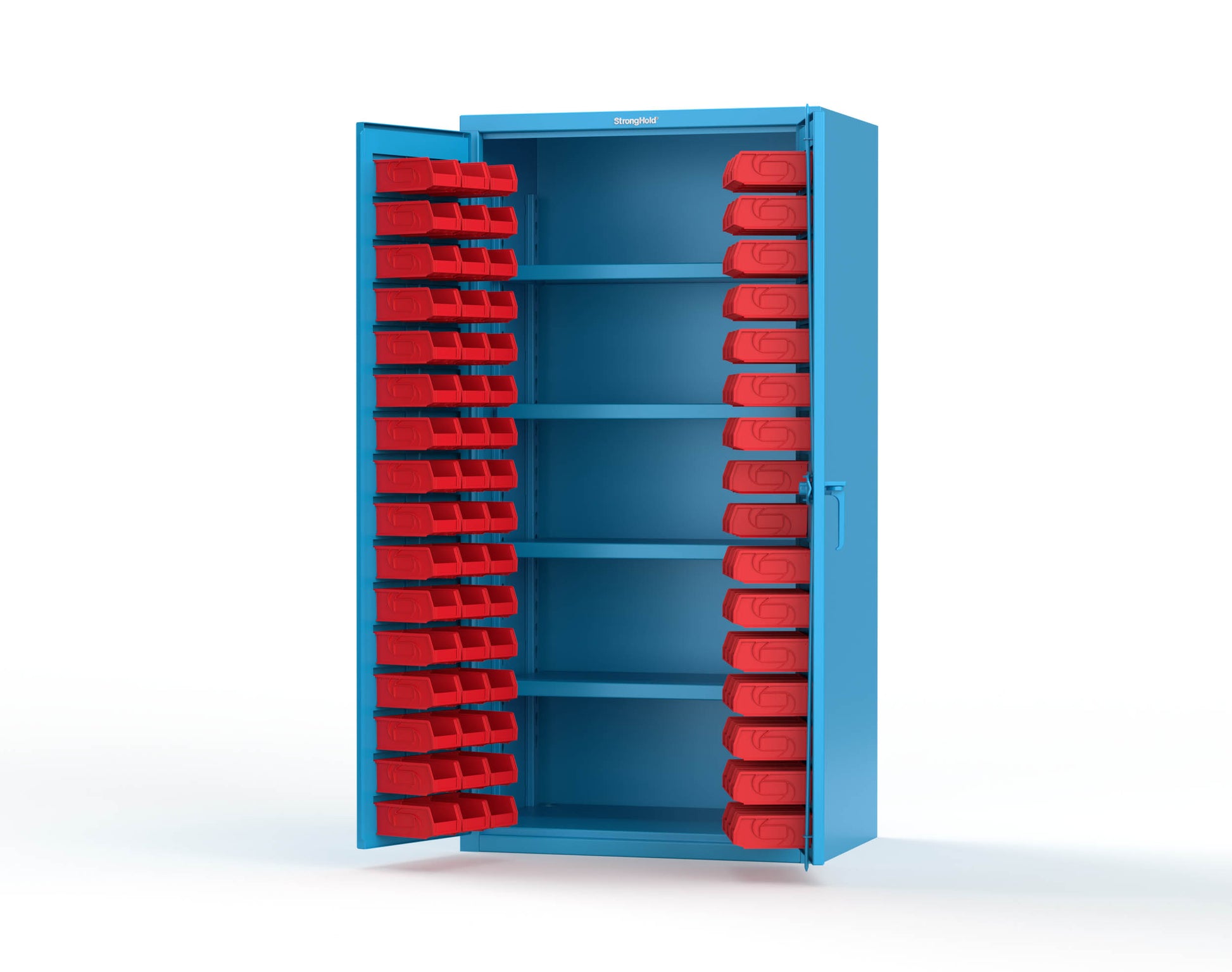 Light Blue (RAL 5012) / Red (RAL 3001)