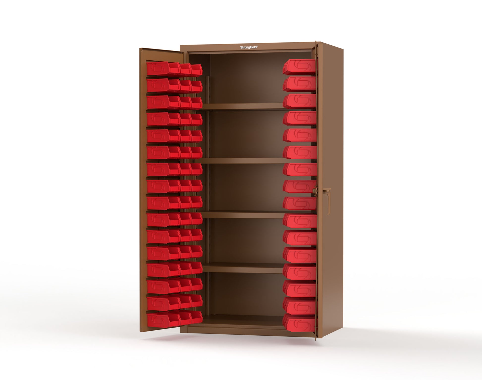 Brown (RAL 8008) / Red (RAL 3001)