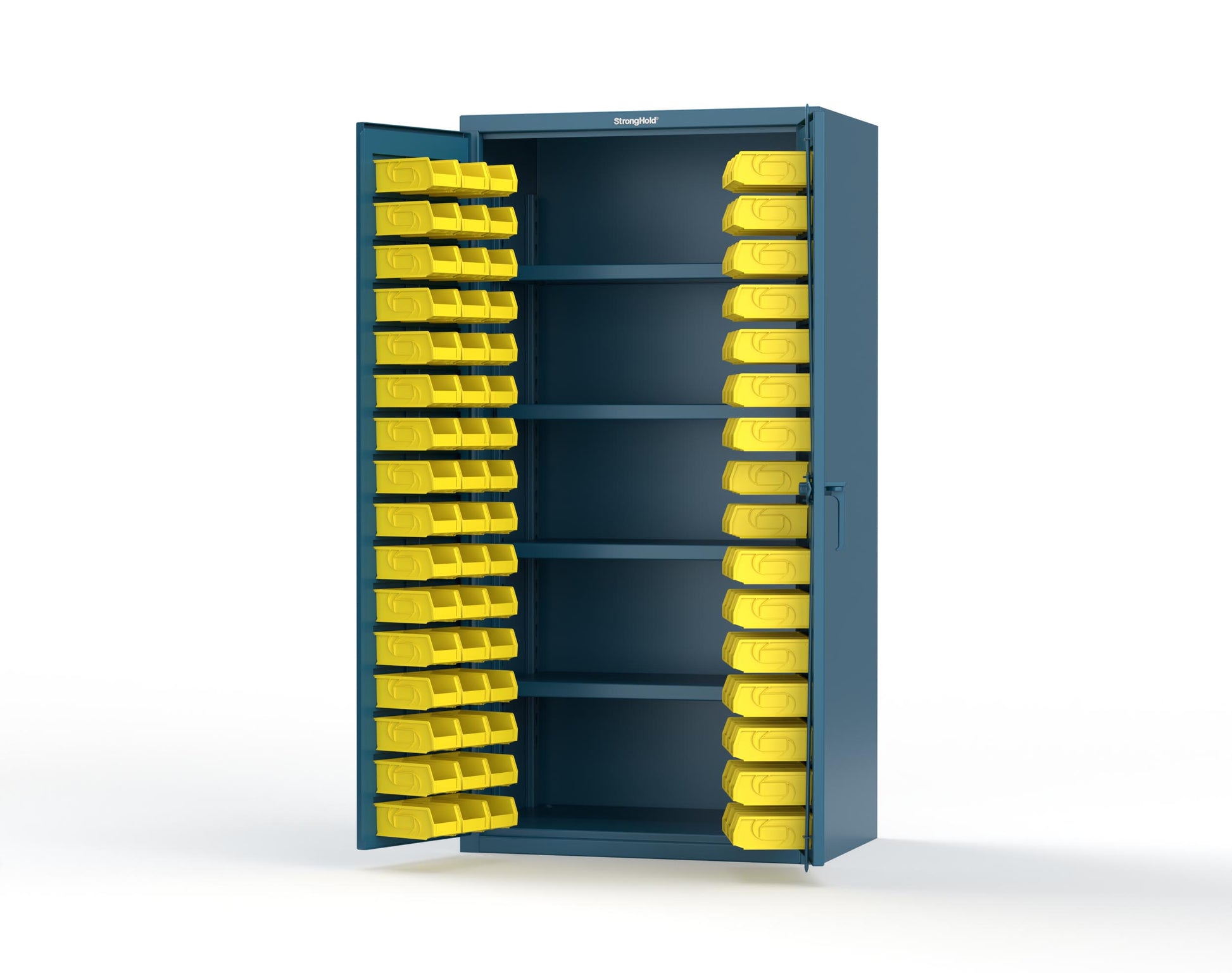 Blue (RAL 5001) / Yellow (RAL 1021)