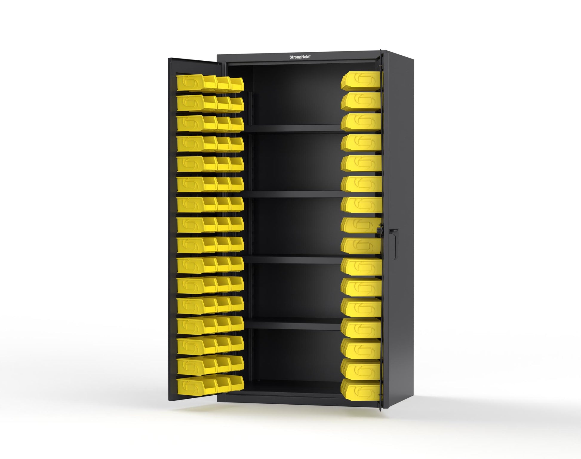 Black (RAL 9005) / Yellow (RAL 1021)