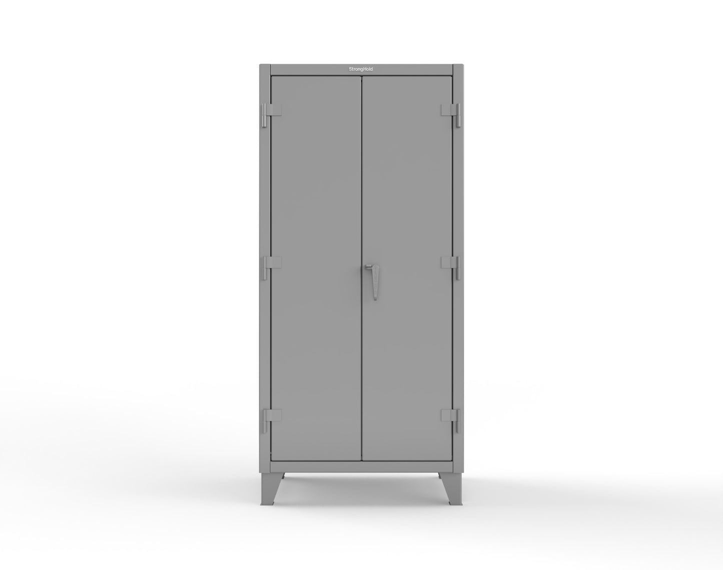 Extreme Duty 12 GA Bin Cabinet with 4 Shelves - 36 In. W x 24 In. D x 78 In. H - 36-BS-244-7037