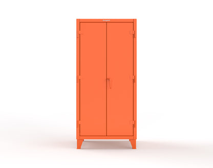 Extreme Duty 12 GA Bin Cabinet with 4 Shelves - 36 In. W x 24 In. D x 78 In. H - 36-BS-244-2009