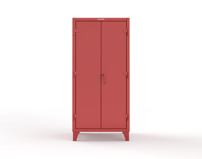 Extreme Duty 12 GA Bin Cabinet with 4 Shelves - 36 In. W x 24 In. D x 78 In. H - 36-BS-244-3001