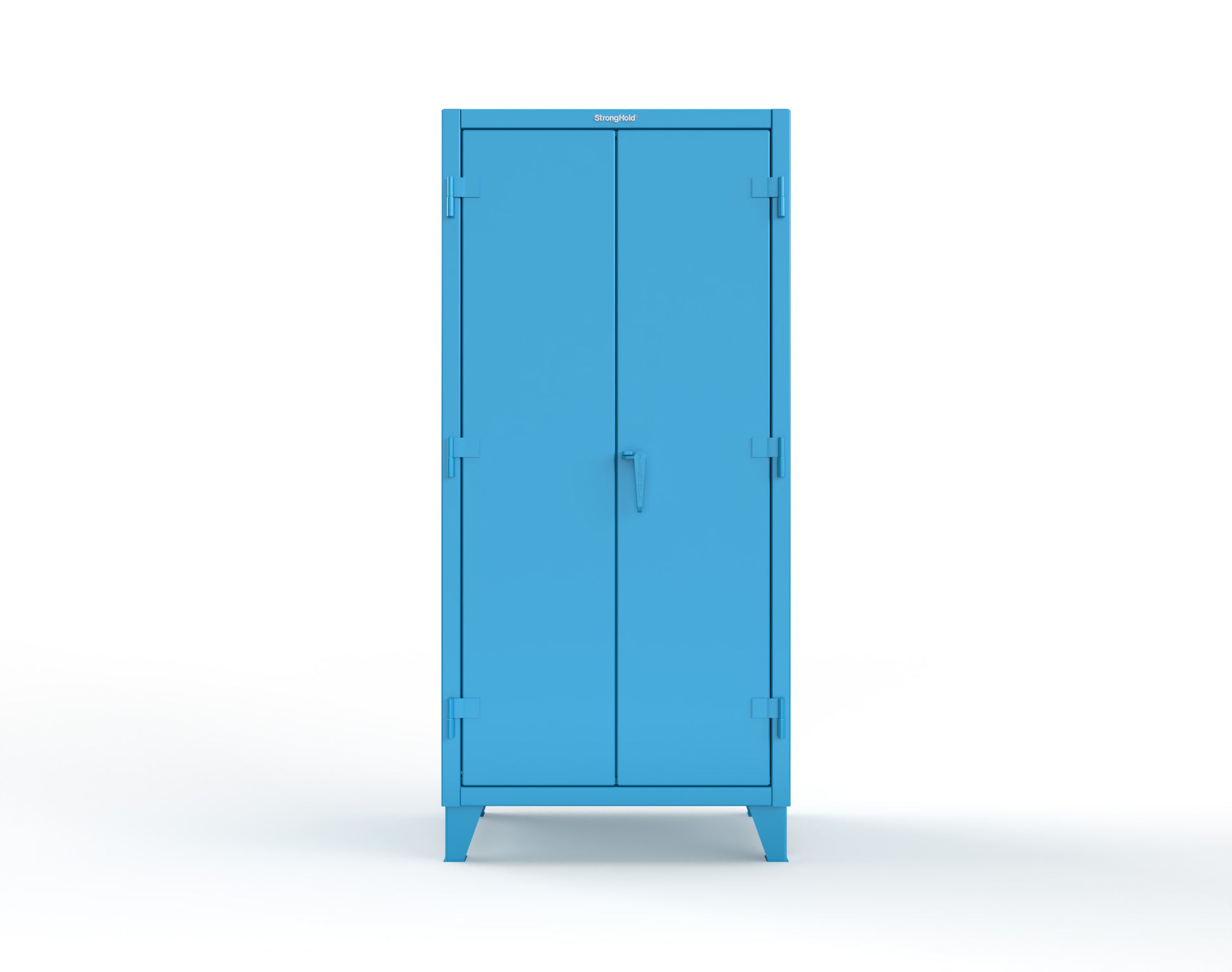 Extreme Duty 12 GA Bin Cabinet with 4 Shelves - 36 In. W x 24 In. D x 78 In. H - 36-BS-244-5012