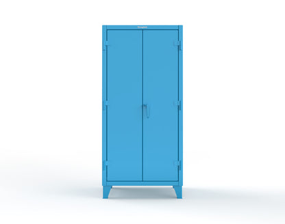 Extreme Duty 12 GA Bin Cabinet with 4 Shelves - 36 In. W x 24 In. D x 78 In. H - 36-BS-244-5012